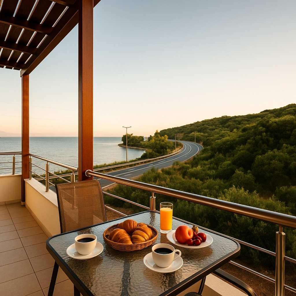 Petalídhion Villa Armonia - Beachfront Majestic Retreat מראה חיצוני תמונה