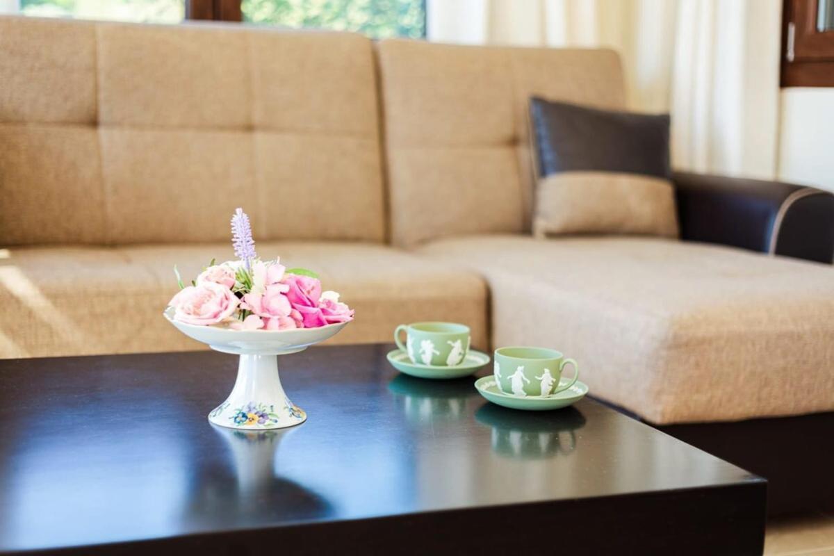 Petalídhion Villa Armonia - Beachfront Majestic Retreat מראה חיצוני תמונה
